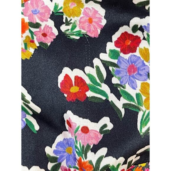 For Love & Lemons Brookes Floral Mini Dress Size Large - Picture 7 of 9